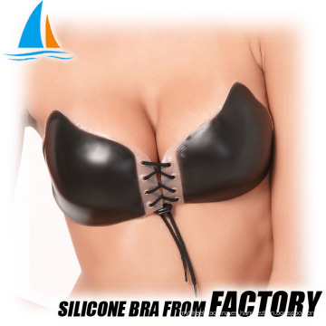 Sujetador push up invisible de silicona sin tirantes talla 36